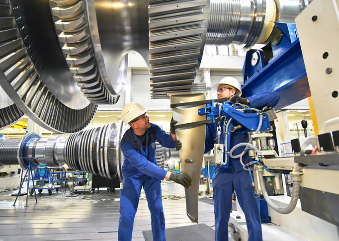 engineering subcontractors in modern industrial factory