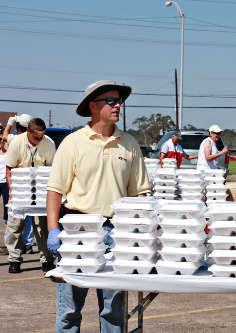 mass feeding meal distribution