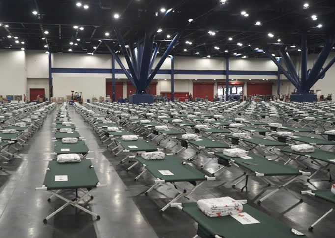 disaster response shelter bedding