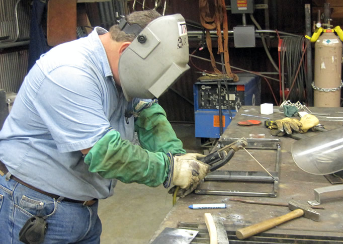 welder at work